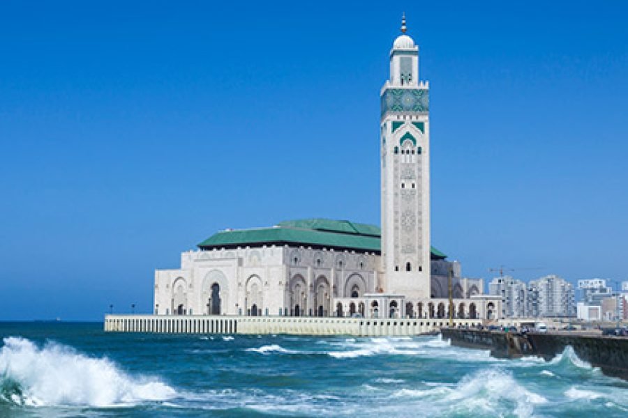 Casablanca and Hassan II Mosque
